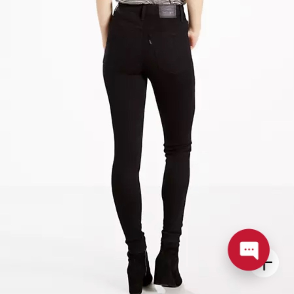 Mile high Levi’s skinny jeans